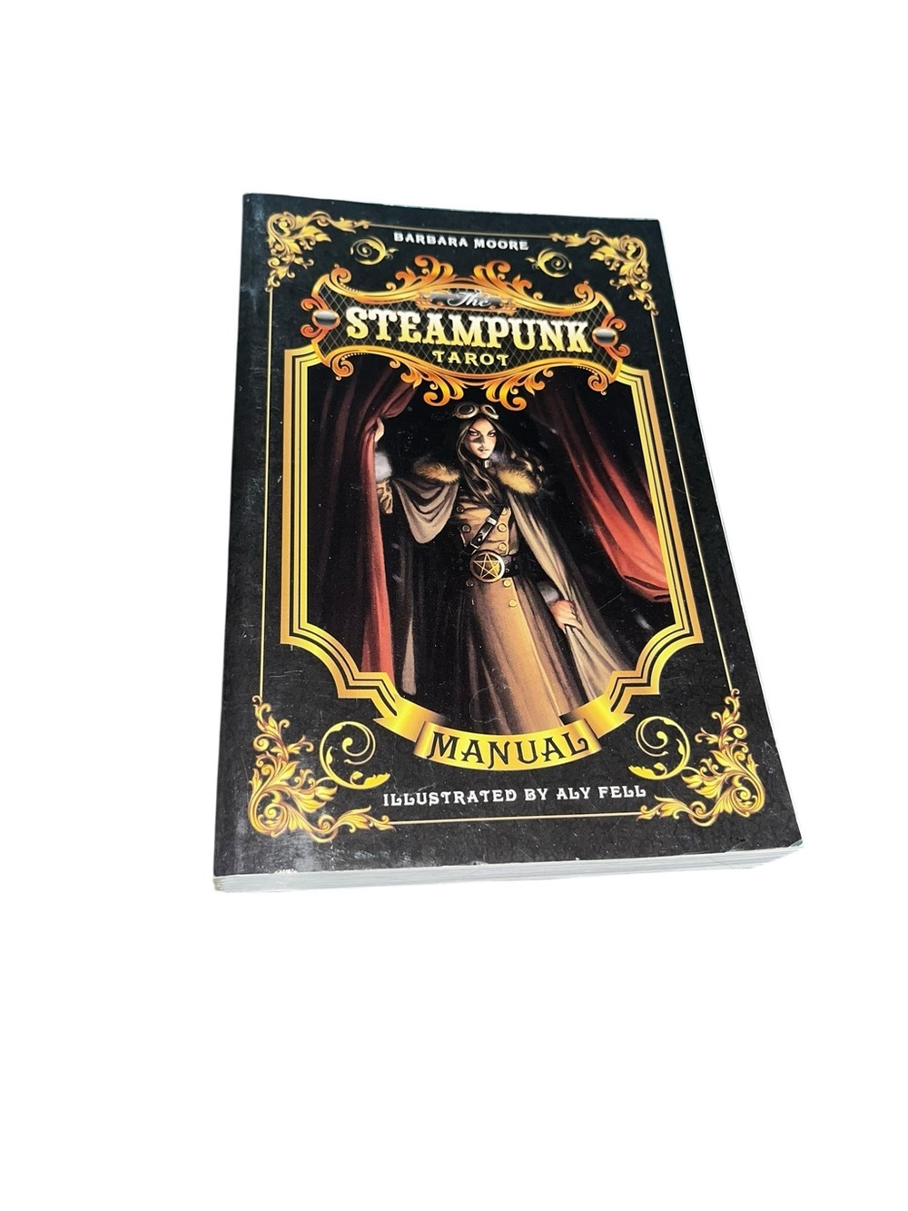 Steampunk tarot cards Manual book